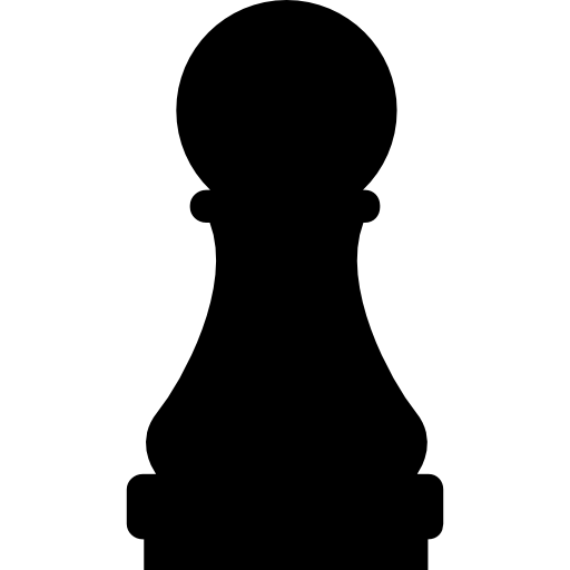 Design PNG E SVG De Peça De Xadrez De Peão Para Camisetas