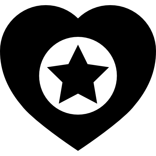 corazón favorito icono gratis