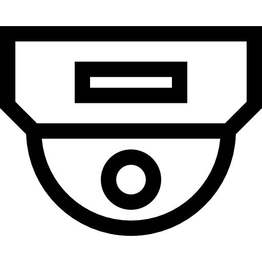 circuito cerrado de televisión icono gratis