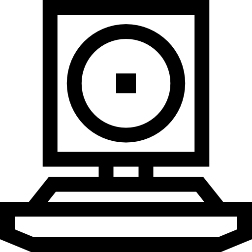 cámara web icono gratis