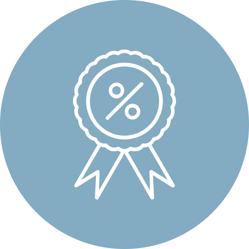 rabais Icône gratuit