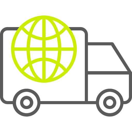 Worldwide delivery Generic color outline icon