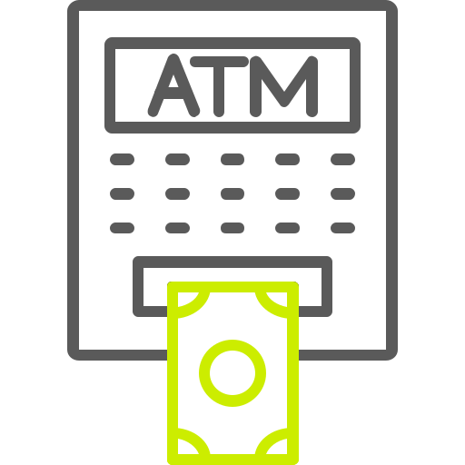 Atm Generic color outline icon