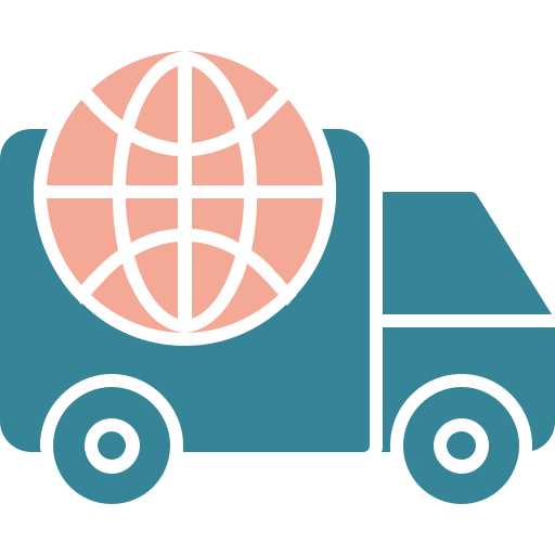 livraison mondiale Icône gratuit livraison mondiale Icône gratuit