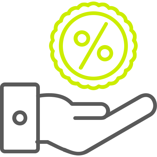 Значок скидки бесплатно иконка