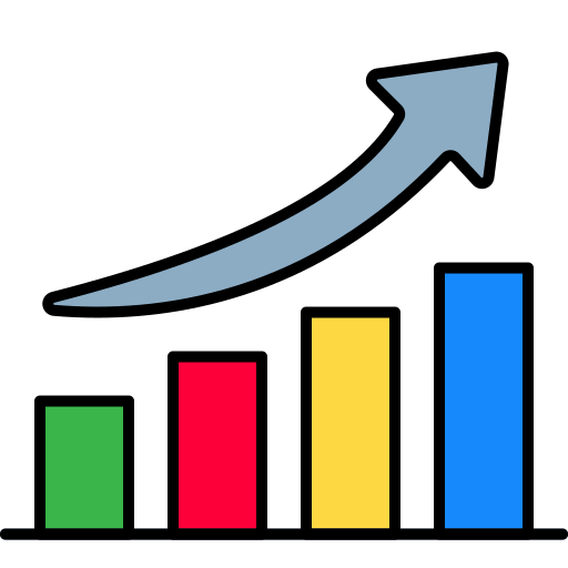 grafico icono gratis