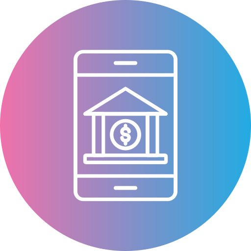 Banking application Generic gradient fill icon