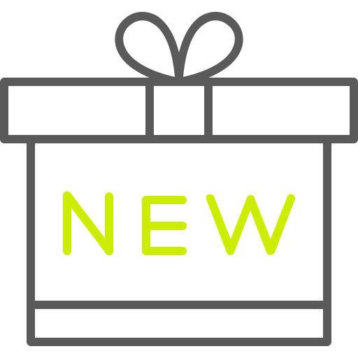 새로운 제품 무료 아이콘 새로운 제품 무료 아이콘