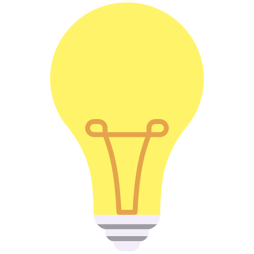 Idea Generic color fill icon