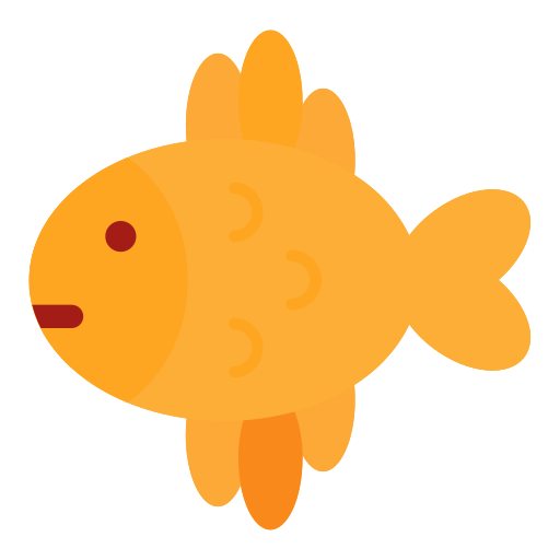 Fish bread Generic color fill icon