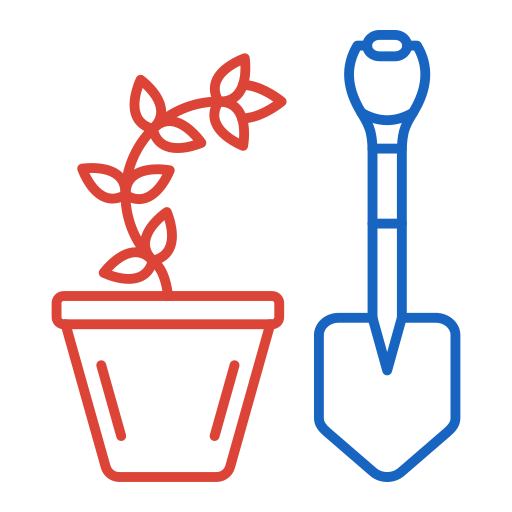 plantando icono gratis