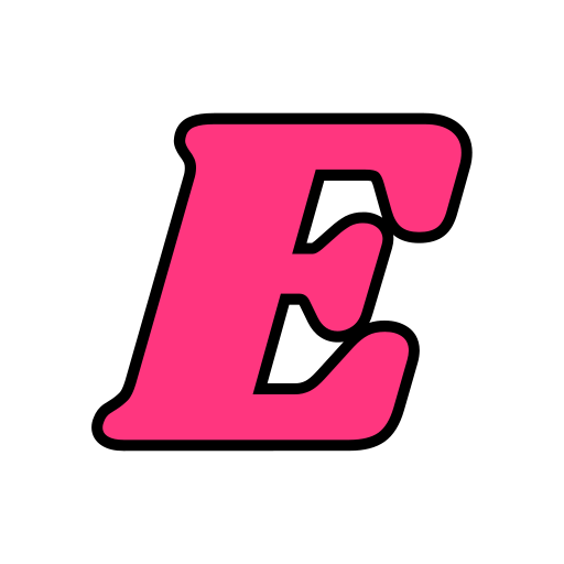 Letter e Generic color lineal-color icon