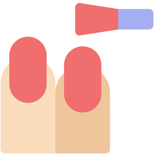 Nail polish Generic color fill icon