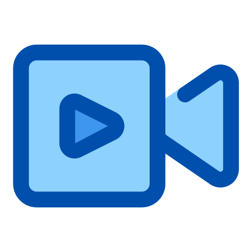 Video Generic color lineal-color icon