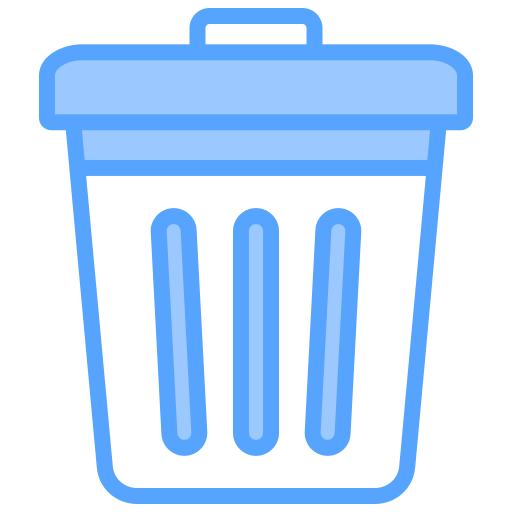 contenedor de basura icono gratis