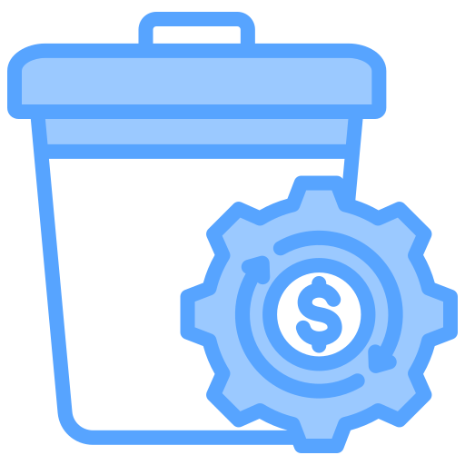 Waste management free icon