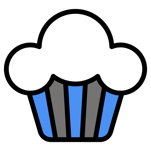 Muffin free icon Muffin free icon