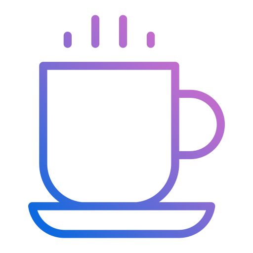 Hot drinks Generic gradient outline icon