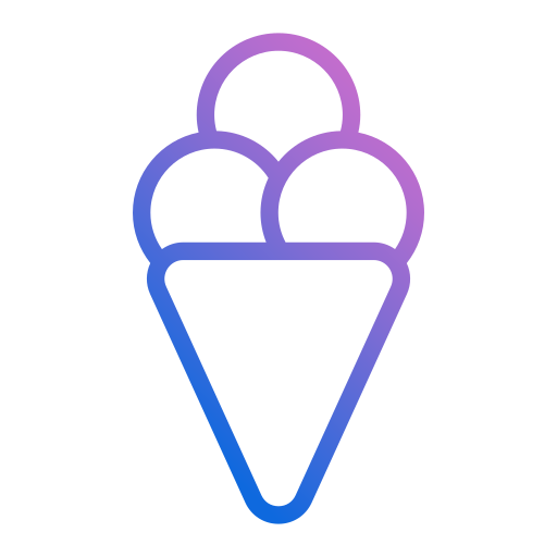 Ice cream Generic gradient outline icon