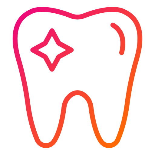 limpieza dental icono gratis