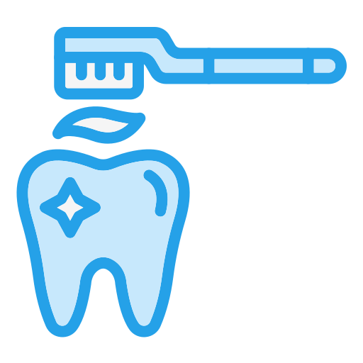 limpieza dental icono gratis