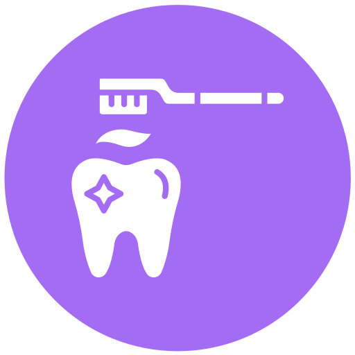 limpieza dental icono gratis