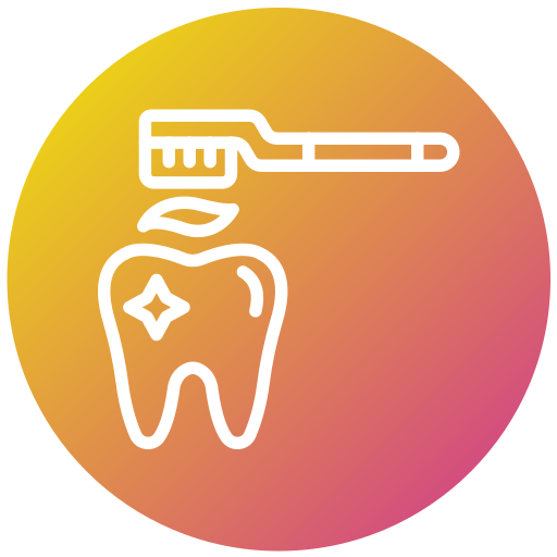 limpieza dental icono gratis