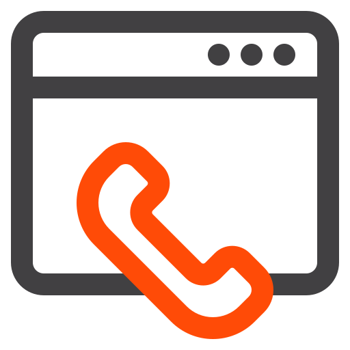 Telephone call free icon