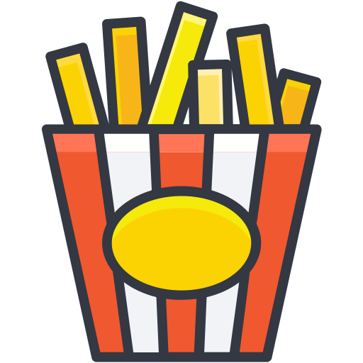 fritas grátis ícone fritas grátis ícone