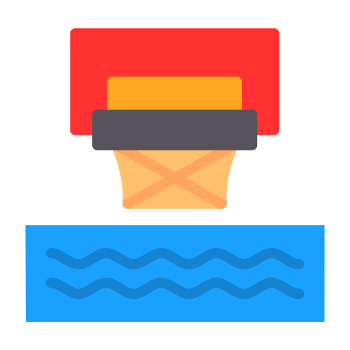 baloncesto acuático icono gratis