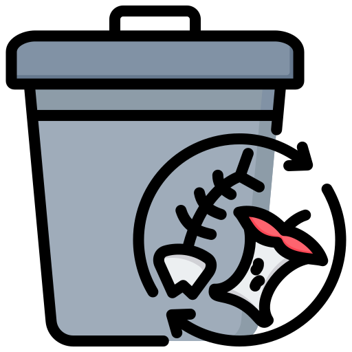 Food waste Generic color lineal-color icon