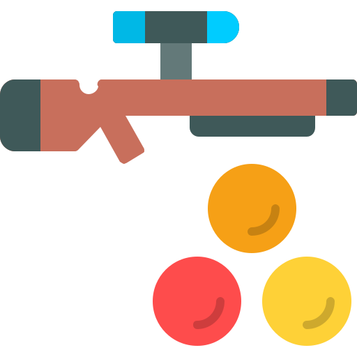 pistolet de paintball Icône gratuit