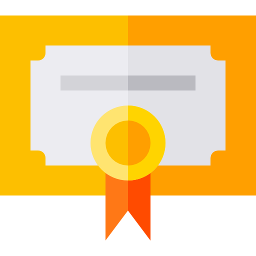 Certificate free icon Certificate free icon