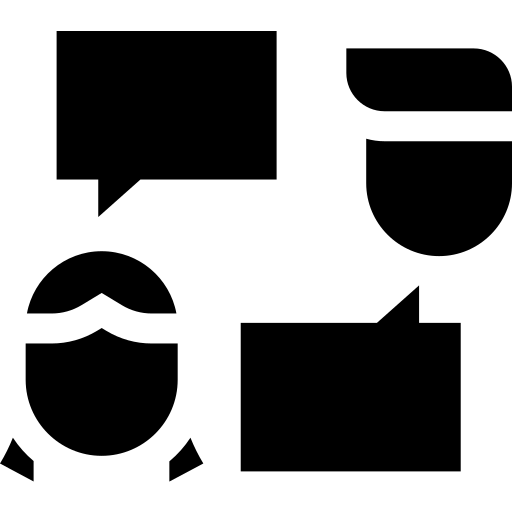 sich unterhalten kostenlos Icon sich unterhalten kostenlos Icon