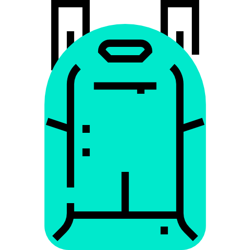 mochila icono gratis