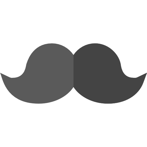 bigote icono gratis