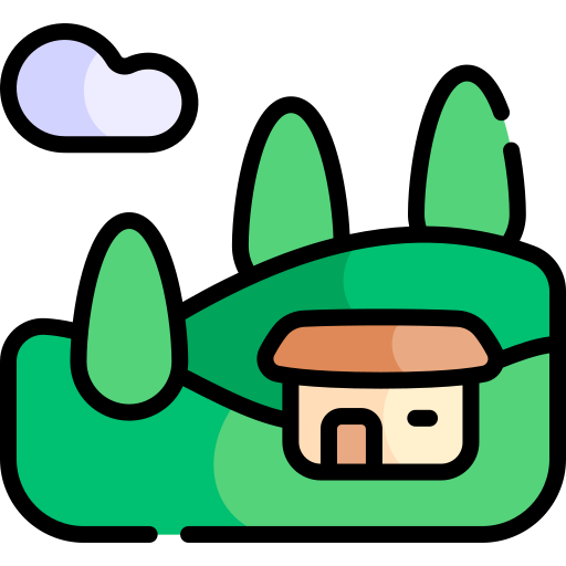 Landscape Kawaii Lineal color icon