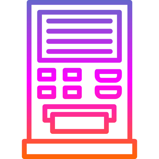 retiro de efectivo icono gratis
