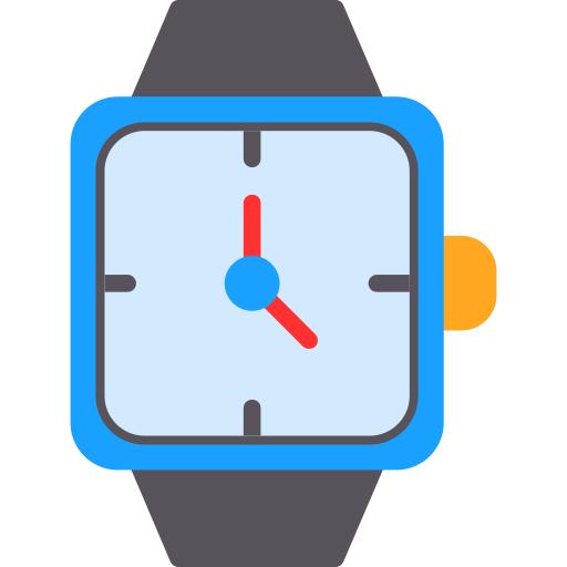 reloj de pulsera icono gratis