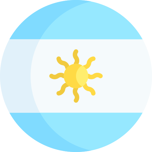 bandera argentina icono gratis