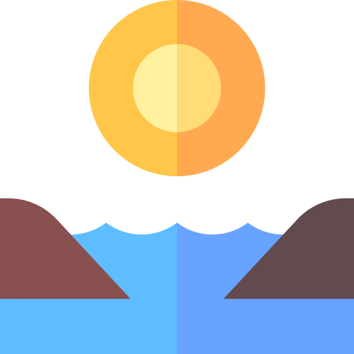 fjord Icône gratuit