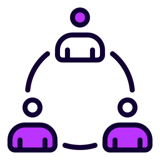 la comercialización del afiliado icono gratis