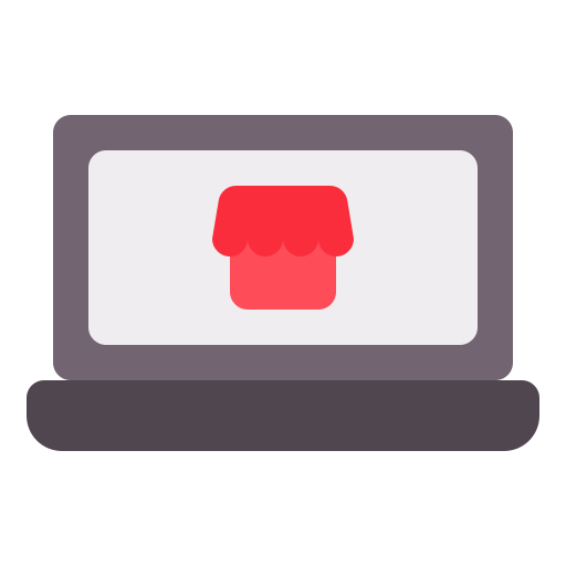 tienda en línea icono gratis