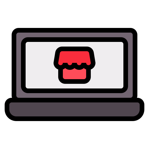 tienda en línea icono gratis