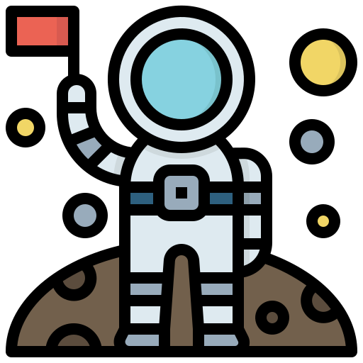 astronauta icono gratis