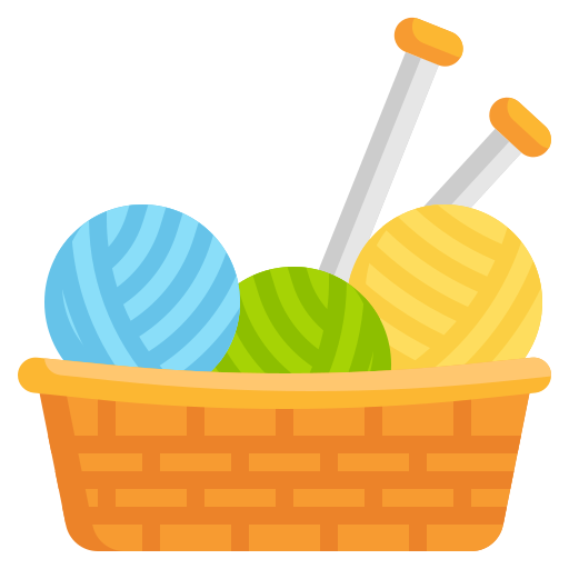 Knitting Generic color fill icon