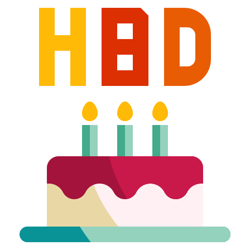 feliz cumpleaños icono gratis