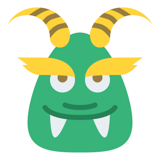 Monster free icon Monster free icon