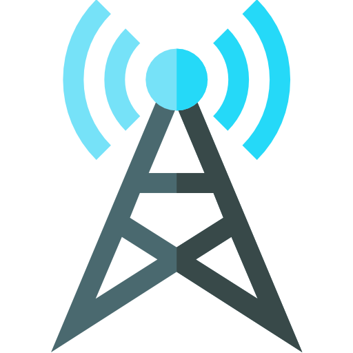 Antenna Basic Straight Flat icon