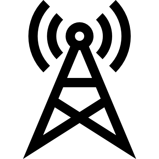 Antenna Basic Straight Lineal icon